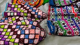 Gujarat mirror work blouse screenshot 1