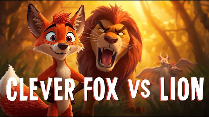 “Clever Fox Outsmarts Cruel Lion – Smart Fox Saves the Jungle | Kids 3D Animated Story
