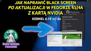 NVIDIA pod Linux nie działa? Masz czarny ekran? Tu jedno z rozwiązań na przykładzie Fedora 44