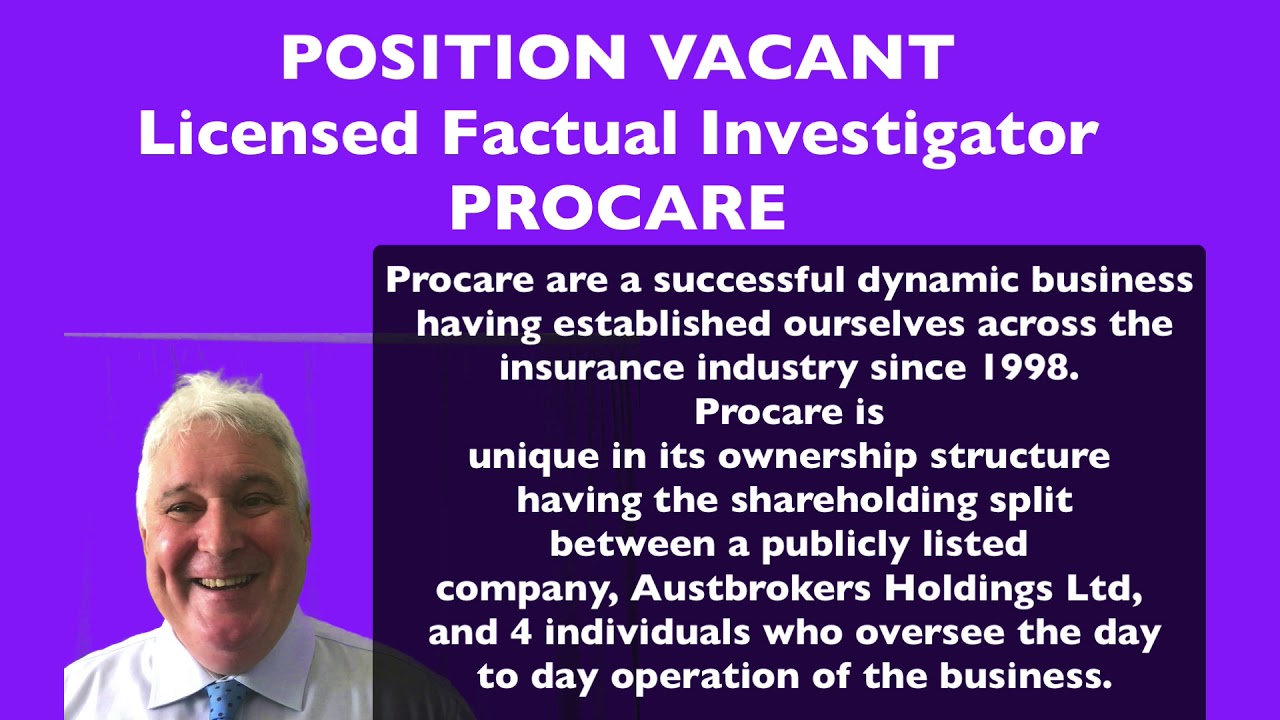 PC Victoria  Investigator Position Vacant