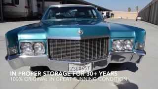 SOLD: 1970 (One Owner) Cadillac Fleetwood Broughman, CA