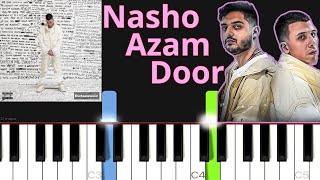 کوروش - نشو ازم دور - آموزش پیانو-Koorosh x Sami Low - Nasho Azam Door-Piano