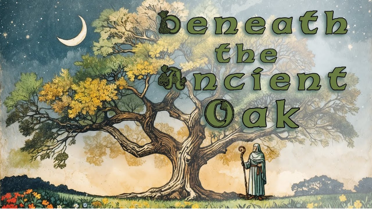 Beneath the Ancient Oak 🌳 Healing Harp Music 💚 Beautiful Celtic Music  ☘️ Enchanting Medieval Music