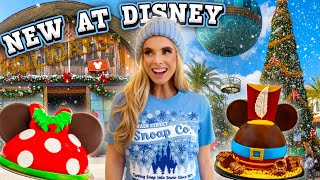New at Disney! Christmas Must-Do’s: NEW Food, SNOW, Tree Stroll, Santa |Disney World |Disney Springs