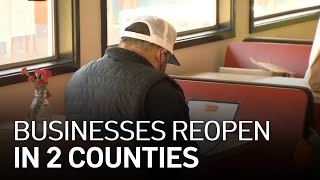 Businesses in Marin, San Mateo Counties Open for Indoor Operations