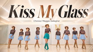 Kiss My Glass LINEDANCE/화요영상반3~5시/Choreo:Maggie Gallagher. 초중급라인댄스/라인댄스배우는곳  010-5469-9632 #민정희