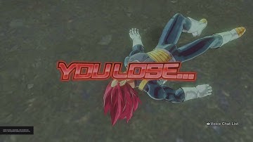 SSG Vegeta vs. SSGSS Goku - Xenoverse 2