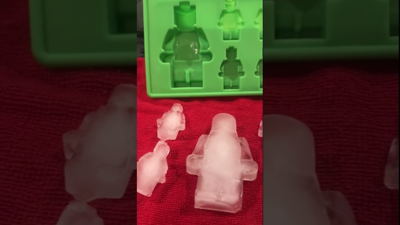 LEGO / Cutest Lego ice people / Awesome Lego Ice Tray
