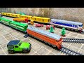 Fenfa Train - DIESEL TRAINS MINIATUR - Diesel Locomotive Cargo Train  -  ASMR TRAINS MODEL