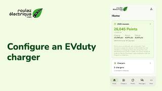 How to add and configure an EVduty charger | Club Roulez Électrique