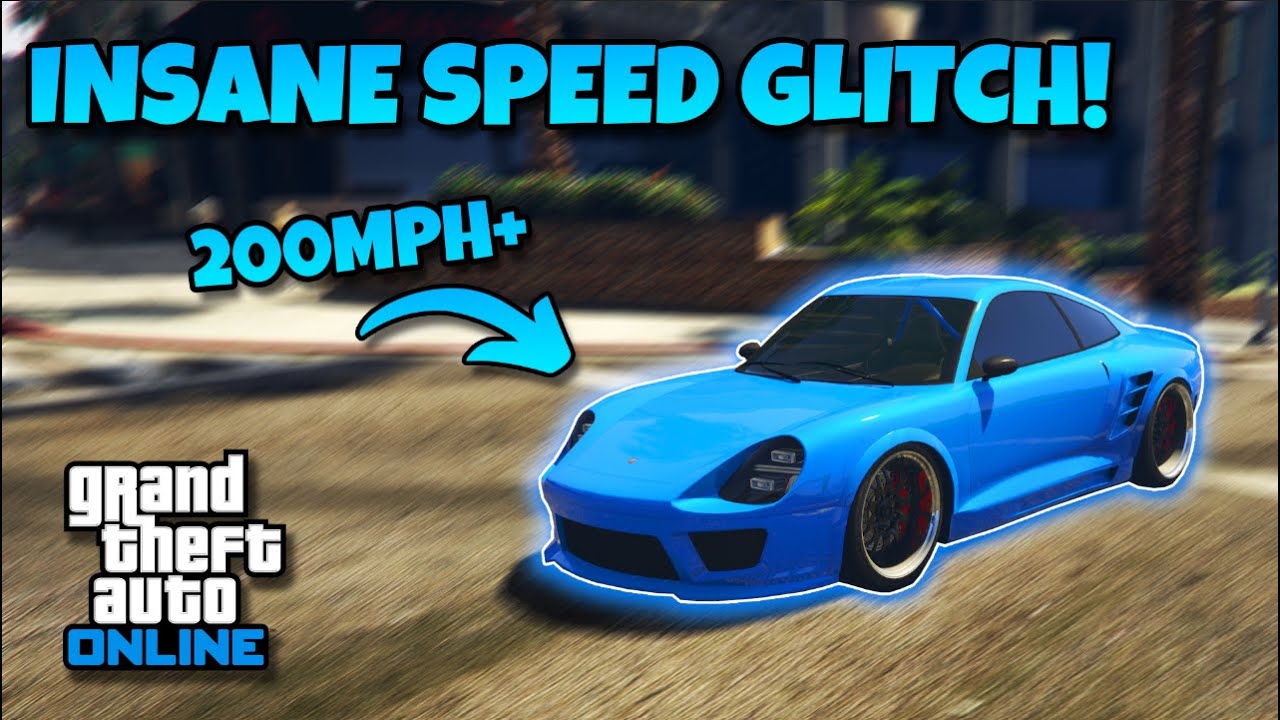 Как сделать самый быстрый глюк в GTA 5 Online (более 200 миль в час)