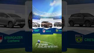 Guess whats NEXT 👀 Discover the countries and their iconic Hyundai models in the Top Eleven.