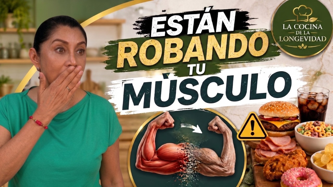 5 alimentos que estĂĄn robando tu MĂșsculo despĂșes de los 50 sin darte cuenta. Previene SARCOPENIA
