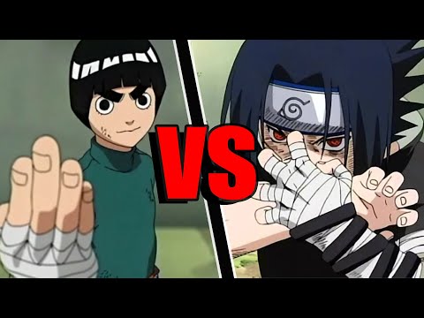 Sasuke VS Rock Lee - Sasuke VS Rock Lee