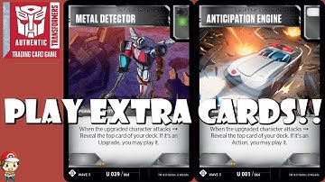How To Play Extra Cards in the Transformers TCG! (New Upgrades!)