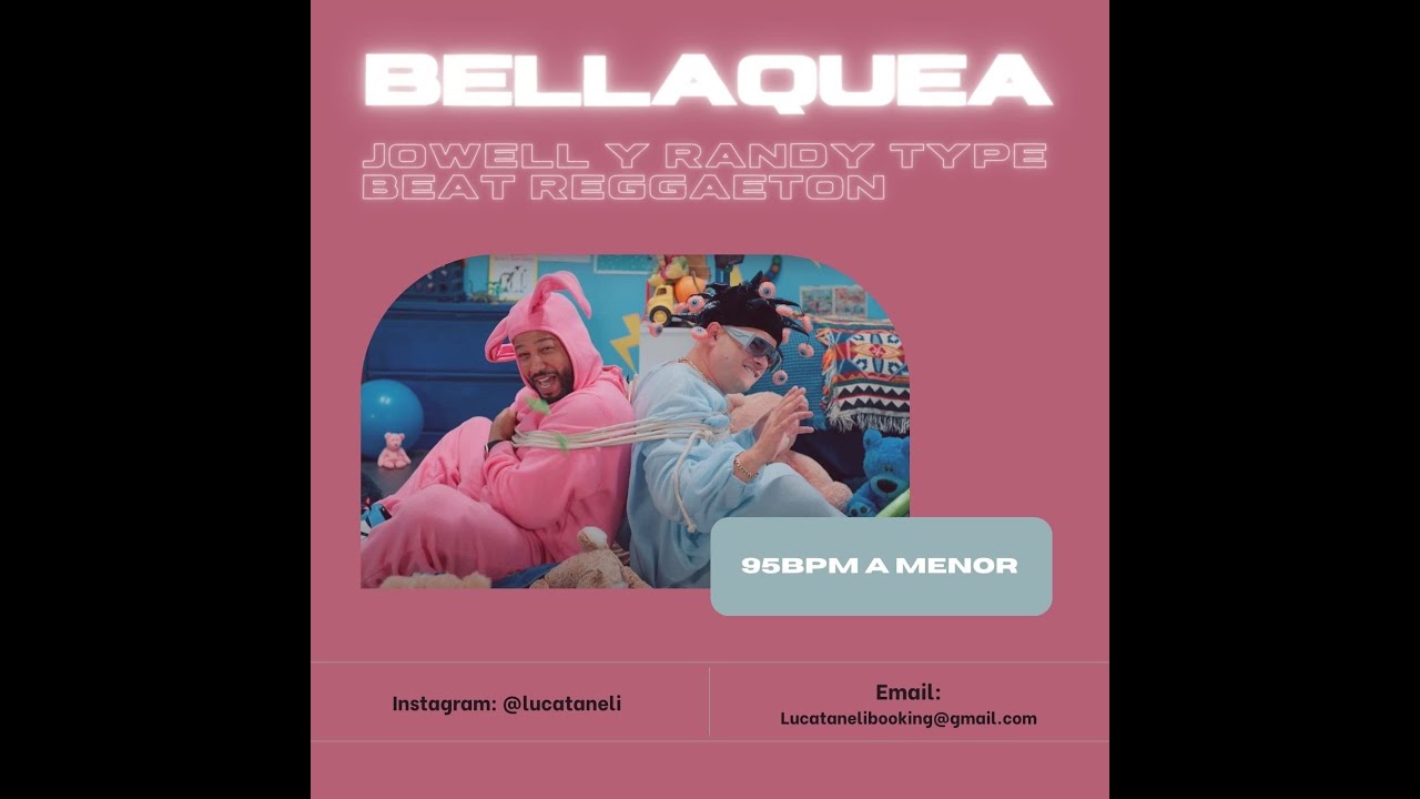 Bellaquea (FREE) Jowell Y Randy Type Beat Reggaeton | ''BELLAQUEA'' - YouTube