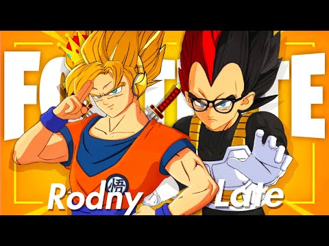 RODNY AND LATE PLAY FORTNITE X DRAGON BALL! 🤯
