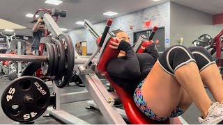 IFBB PRO WELLNESS Quad Workout …. FINALLY