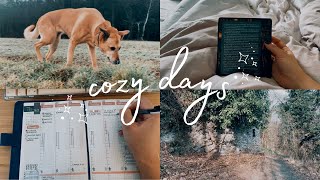 a cozy vlog #2 | journaling, old castles, nature walks, reading 📚 | 2 days in the life of a HSP 🧡