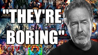 Ridley Scott Has a Point About Superhero Movies