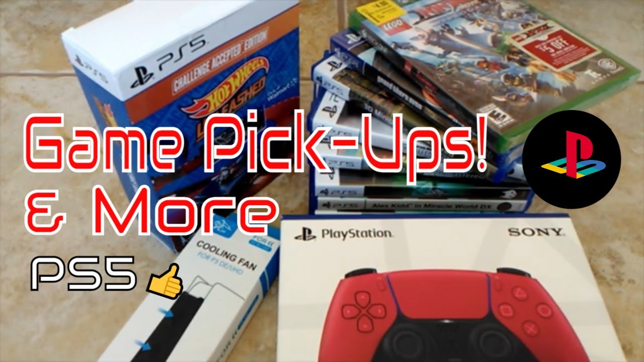 PlayStation 5 Pick Ups👍 and More!😀 PS5, PS4, Xbox, Cosmic Red