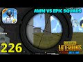 AWM VS Epic Squads | PUBG Mobile Lite Solo Squad Gameplay