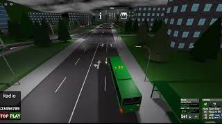 bus line 30 in tram and bus