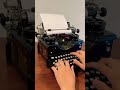 1920s Royal 10 Typewriter Double Glass Panels