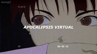 Miniatura del video "depresión sonora - apocalipsis virtual  _ _  letra + translated lyrics [cc]"