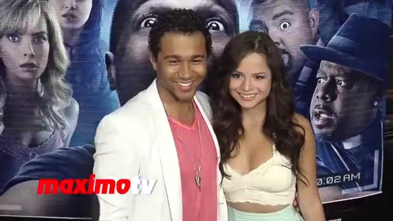 Corbin Bleu and Sasha Clements "A Haunted House 2" World Premiere Arrivals