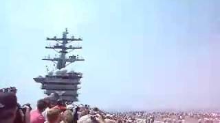 F/A-18 Hornet Breaking the Sound Barrier (Sonic Boom)