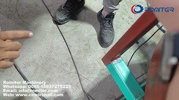 0. How to Insert wire for 3in1 Spider Strainer Outer Ring Making Machine