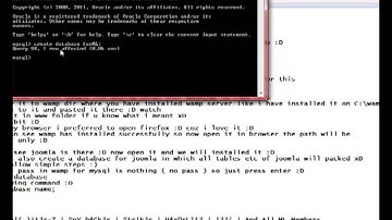 Setting Up Joomla On Localhost Using wamp server.