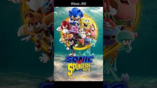 Making A Sonic X Spongebob Movie Poster Crossover Fan Poster