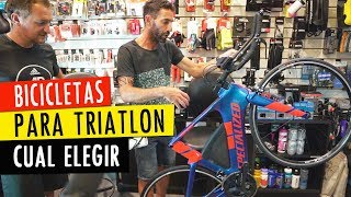 TRIATLON PARA PRINCIPIANTES: qué BICICLETA ELEGIR