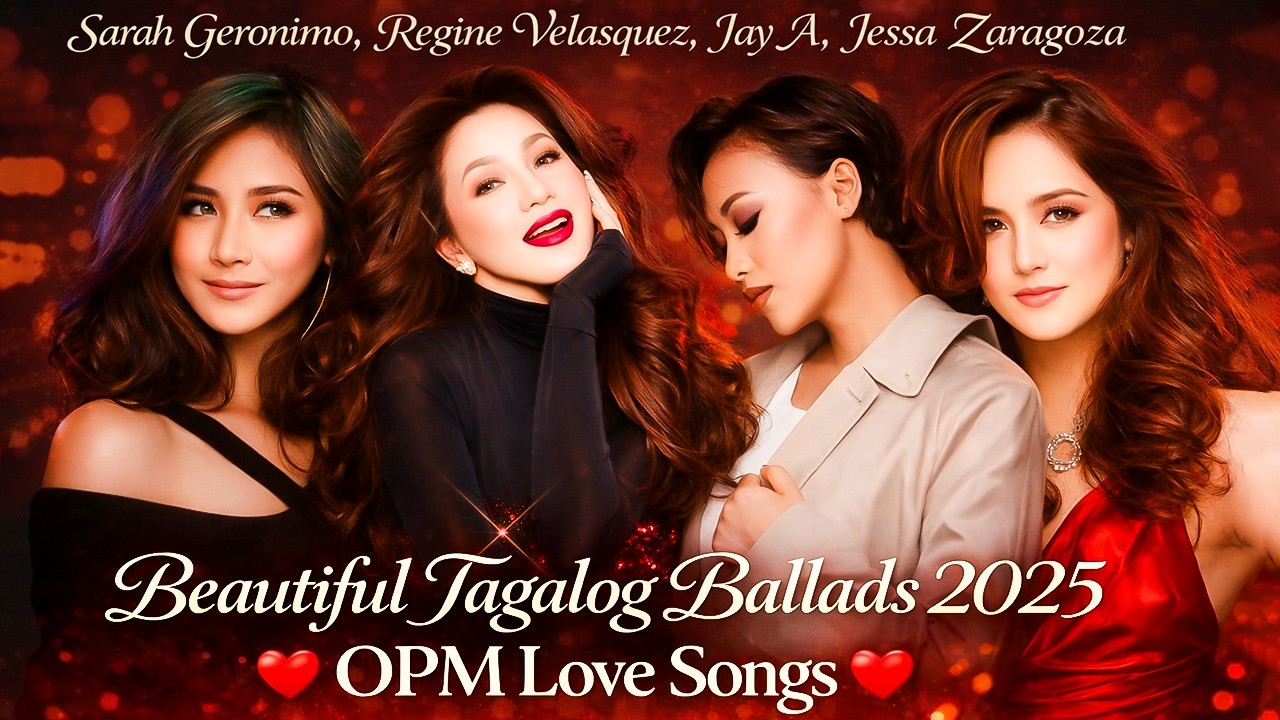 Beautiful Tagalog Ballads 2025❤️OPM Love Songs❤️Sarah Geronimo,Regine Velasquez,Jay A,Jessa Zaragoza