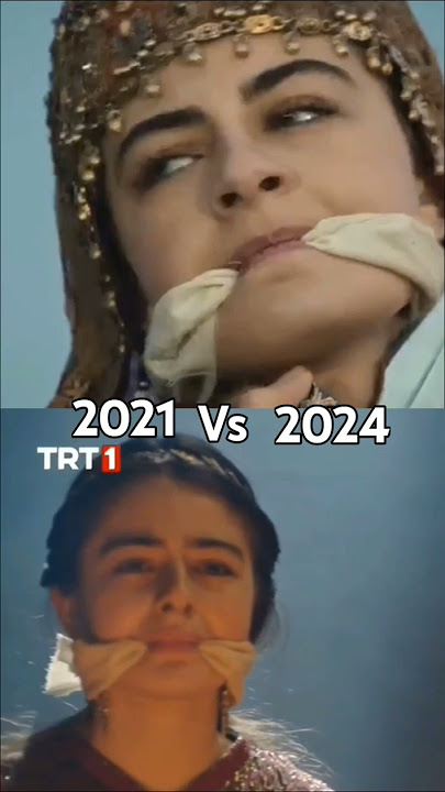 Fatma hatun 2021Vs2024🥺💔😭#leyakirsan same movement #kurulusosmans6 #fatmahatun