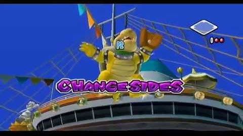 Mario Super Sluggers - All Home Run Stealing Celebrations For Every Character