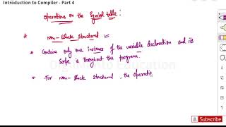 Compiler Design | Introduction & Various Phases of Compiler | Part 4 | Symbol table entries