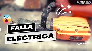 MARTILLO DEMOLEDOR CHINO / FALLA ELÉCTRICA / @MAQUIVARENTABLEYEFECTIVA