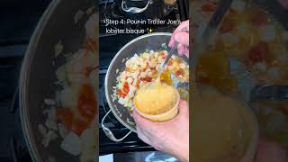 | finally tried the viral Trader Joe's lobster pasta... but with my own twist.