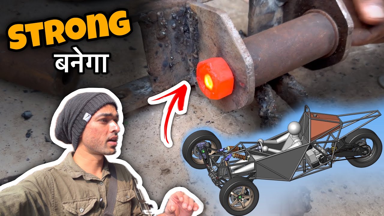 Finally हमने इसे Strong बना दिया // Homemade Reverse Trike // Vishal Skater