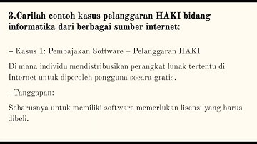 HAK ATAS KEKAYAAN INTELEKTUAL (HAKI) | Mapel Informatika | Kelas X Otomotif 2