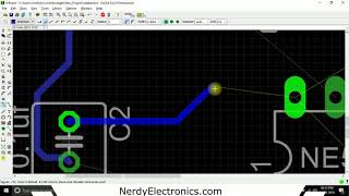 PCB Design with EAGLE - 9 - Lay the components out Wealth