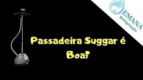 Como limpar a passadeira a vapor da Suggar?