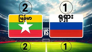 Myanmar vs Russia: The Most Important eFootball Match in History