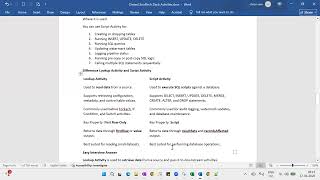 Script Activity Part1 - Azure Data Factory