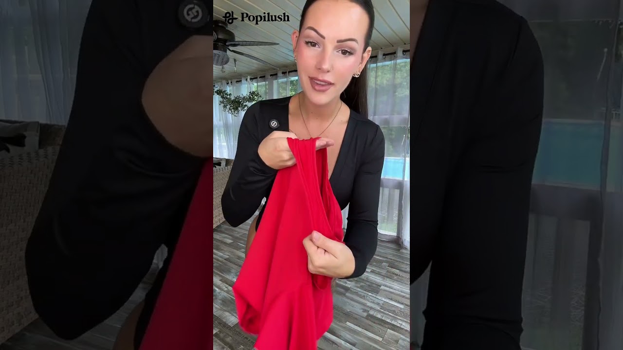 AW Fashion Essentials: Popilush Thermal Shapewear Long Sleeve Bodysuit