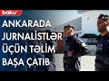 Ankarada azərbaycanlı jurnalistlər üçün təlim başa çatıb - Baku TV