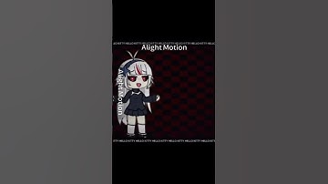 My CapCut got deleted  so I could only use alight motion 😭 #gacha #collab #fakecollab #fyp